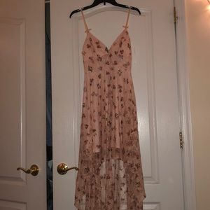 Pink Floral Dress
